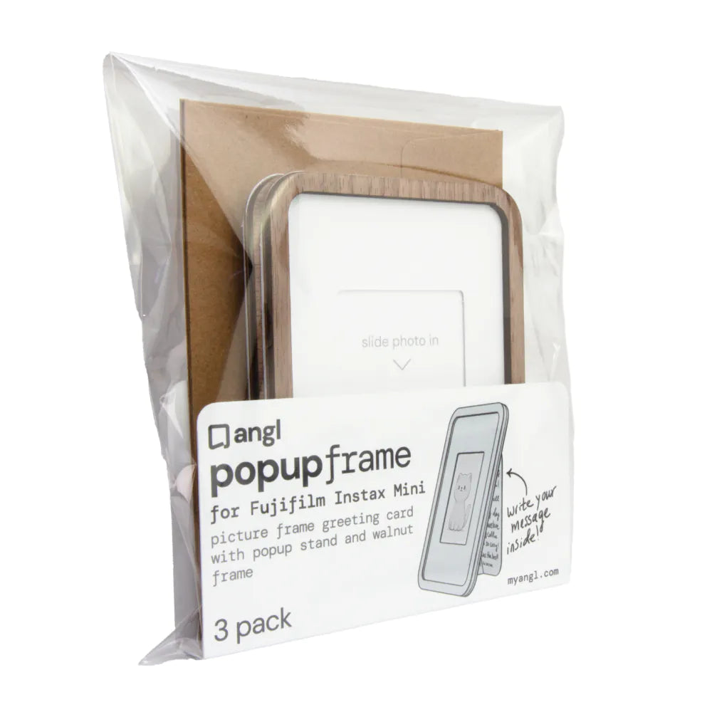 Angl Pop-up Frame - Picture Frame Greeting Card for instax Mini