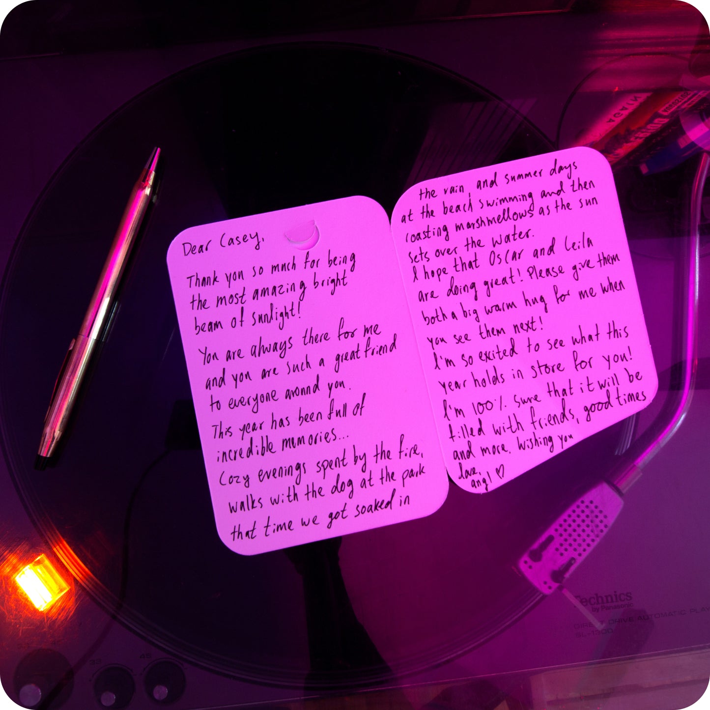 Angl Pop-up Frame - Picture Frame Greeting Card for instax Mini