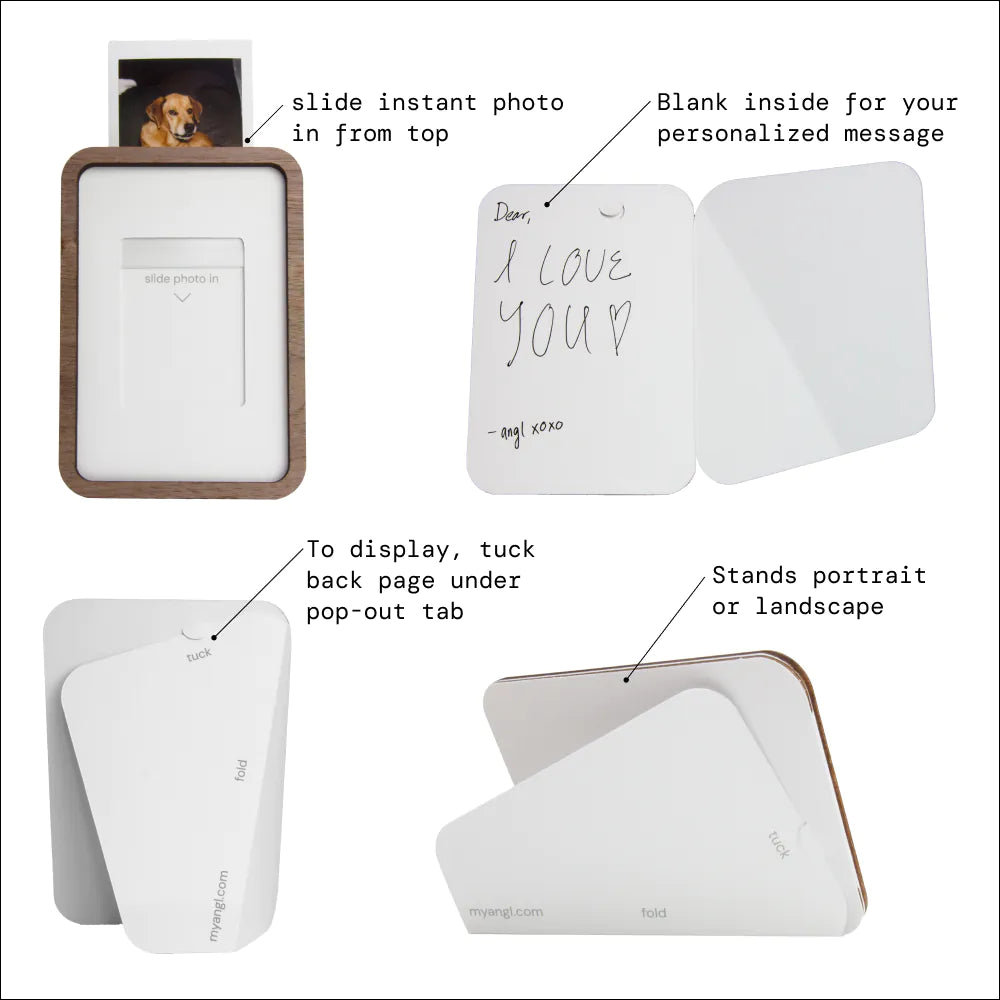 Angl Pop-up Frame - Picture Frame Greeting Card for instax Mini